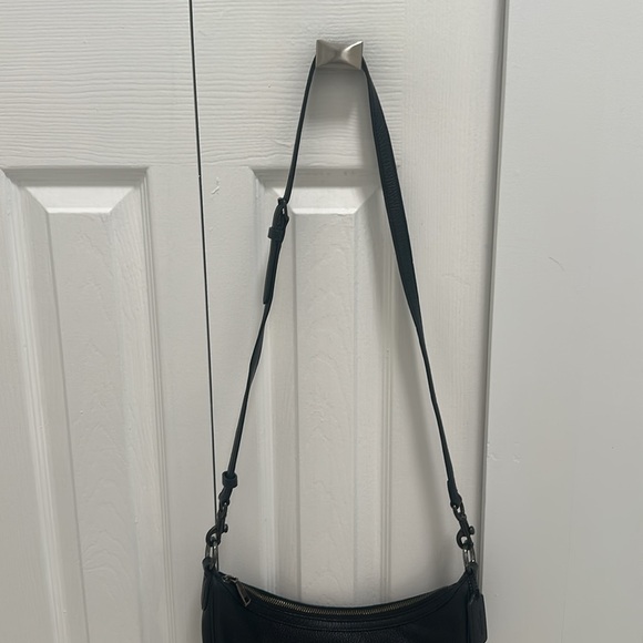 Coach Black Leather Shoulder Bag - Picture 10 of 11